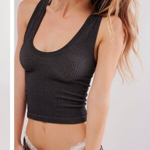 Free People Clean Lines Slate Cami